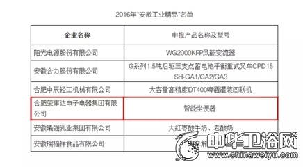 荣事达荣膺“安徽工业精品” 匠心独运，泡塑领域再获肯定